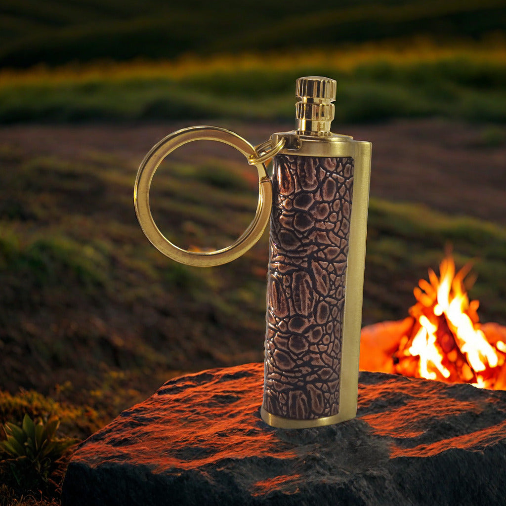 Personalized Everlasting Match Lighter， Custom Engraved Portable Kerosene Gadget, Unique Gift for Men, Women, Camping, Survival, and Outdoor