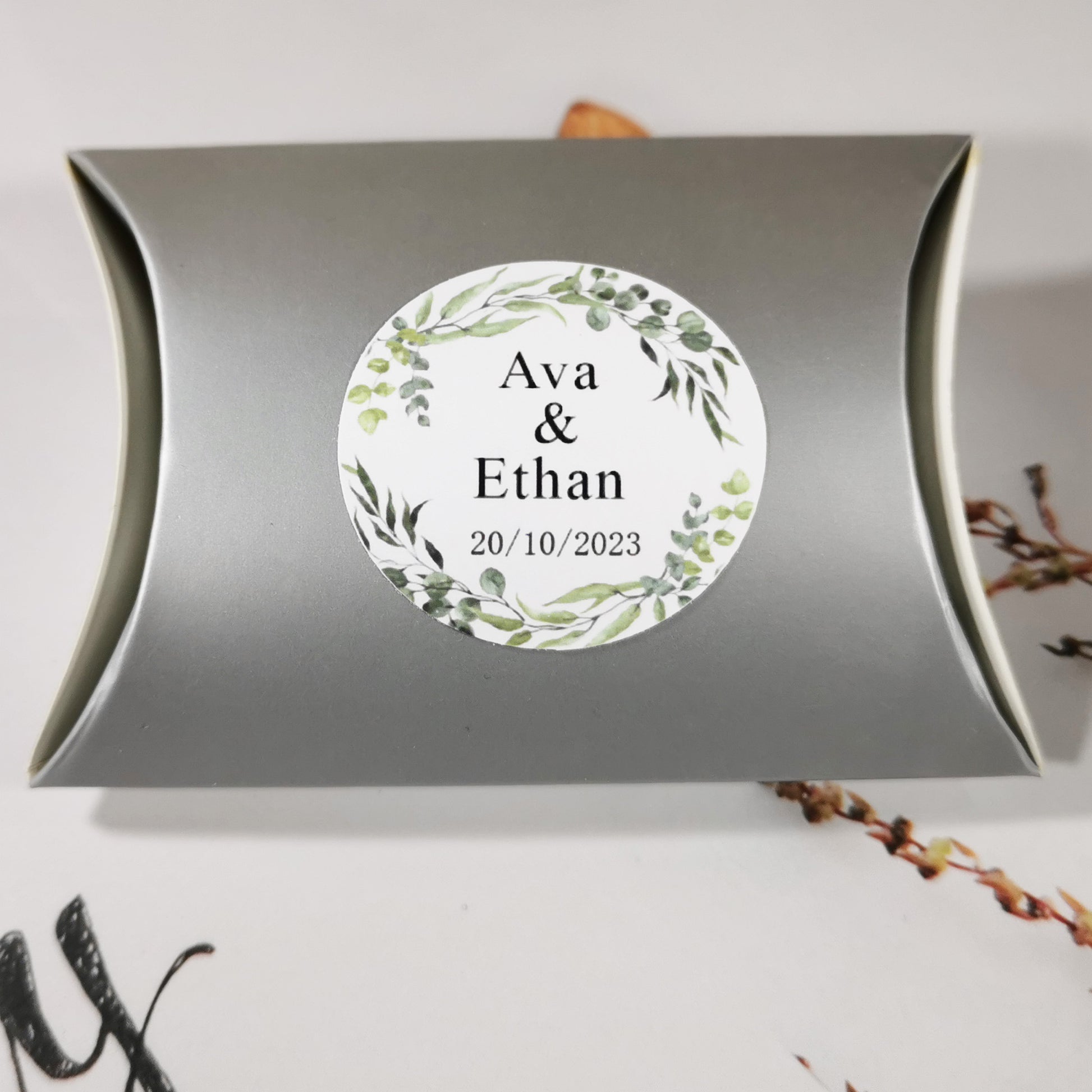 Statement-making custom case with small personalized label, a true reflection of you wedding gift