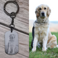 Personalized Customizable Laser-Engraved Keyring, Tag, Necklace Pendant  Photo Gift, Keepsake for Couples, Pet Owner, Dad, Business, Memory