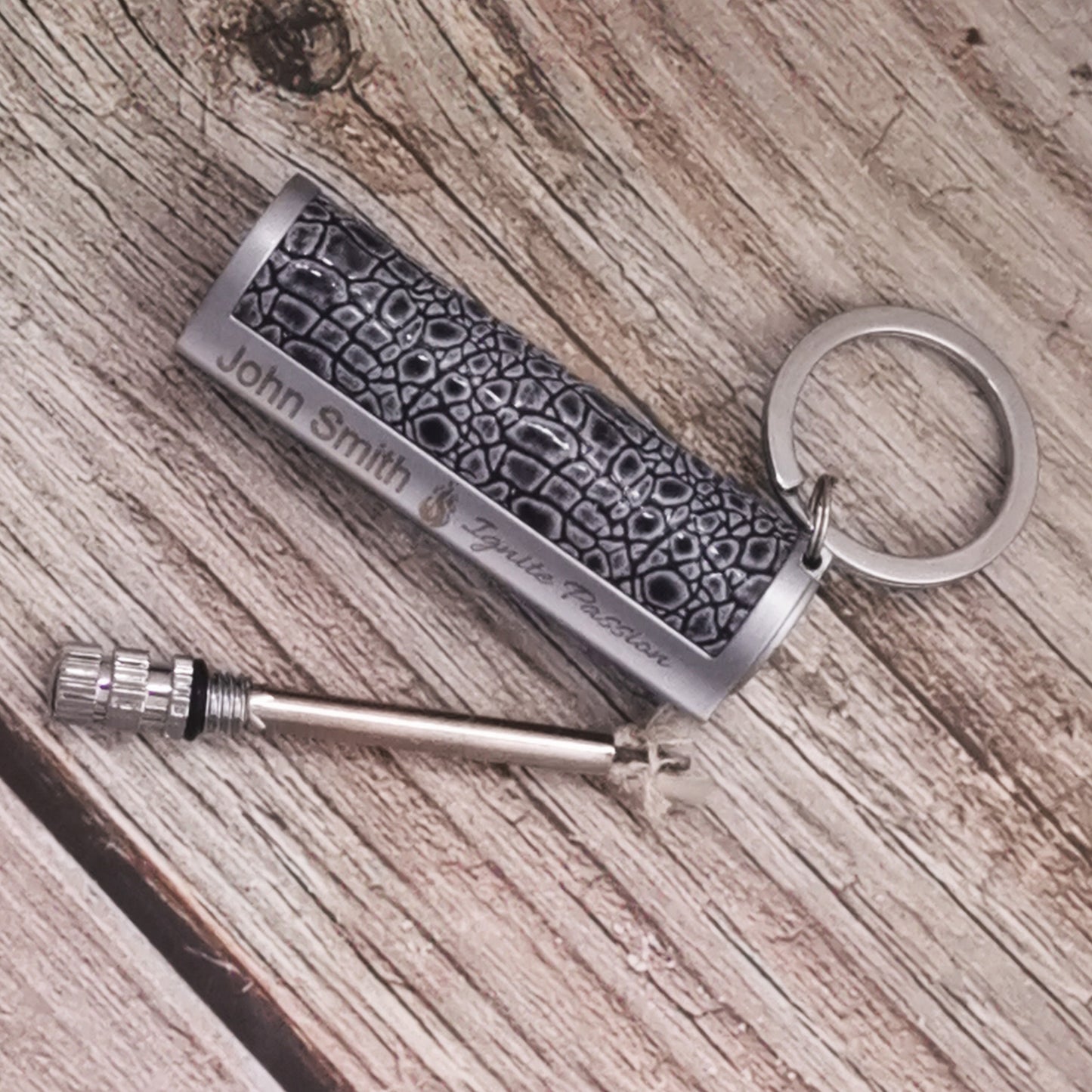 Personalized Everlasting Match Lighter， Custom Engraved Portable Kerosene Gadget, Unique Gift for Men, Women, Camping, Survival, and Outdoor