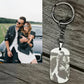 Laser Engraved Stainless Steel Keyring Photo. Anniversary Gift, Engraved Keepsake,  Men's Gift, Boyfriend Gift, Father Gifts, Dog Keychain