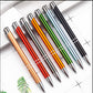 50 Custom Engraved Personalized Metal Pens for wedding school gift Business logo slogan students teachers